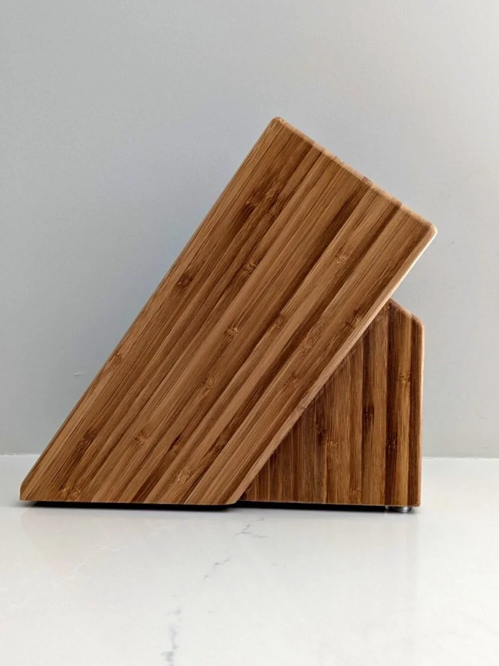 Global Cutlery Bamboo Knife Storage Block
